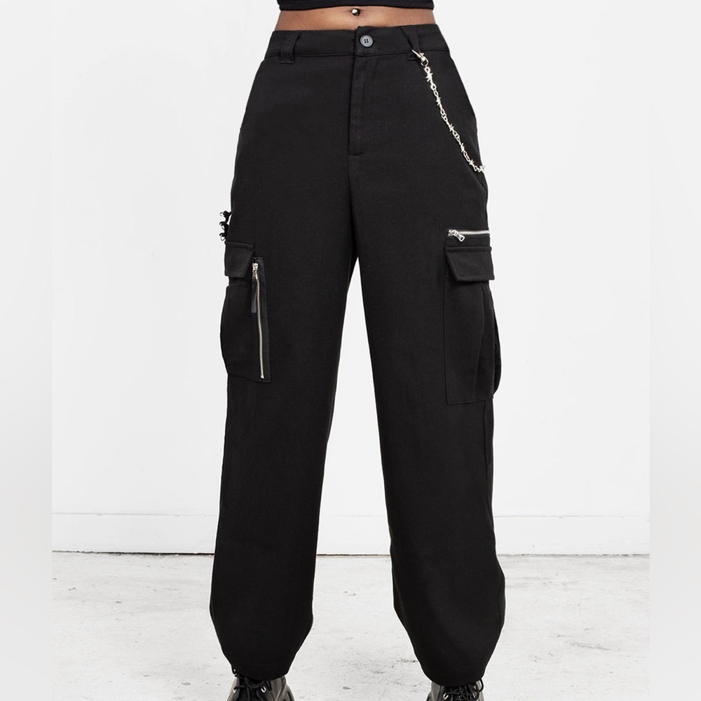 Disturbia Apocalypse Wide Leg Cargo Trouser